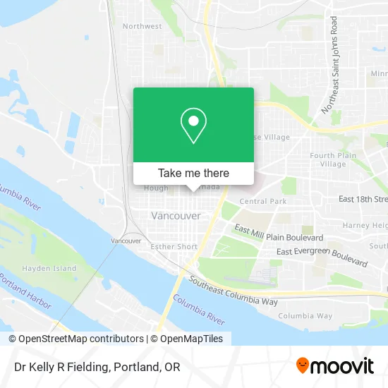 Dr Kelly R Fielding map