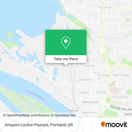 Amazon Locker-Pasture map