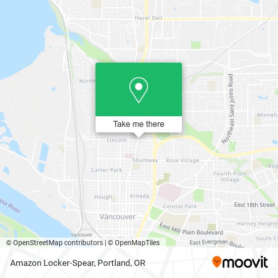 Amazon Locker-Spear map