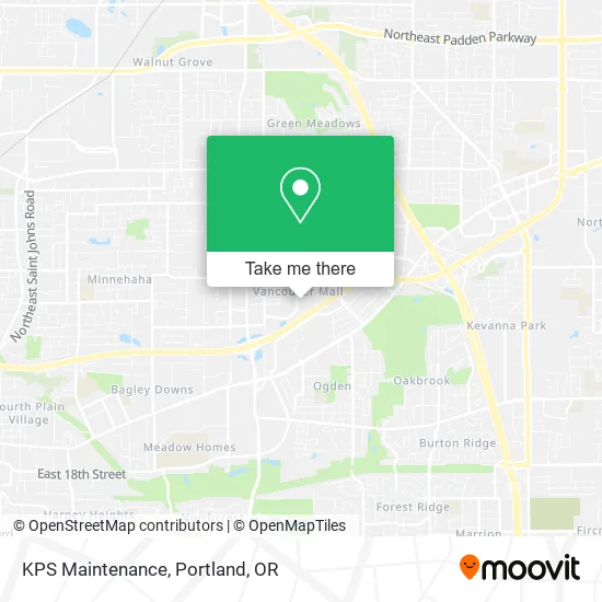 KPS Maintenance map