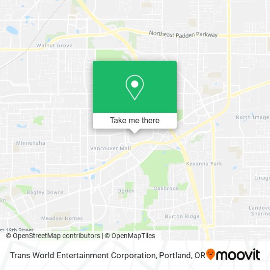 Mapa de Trans World Entertainment Corporation