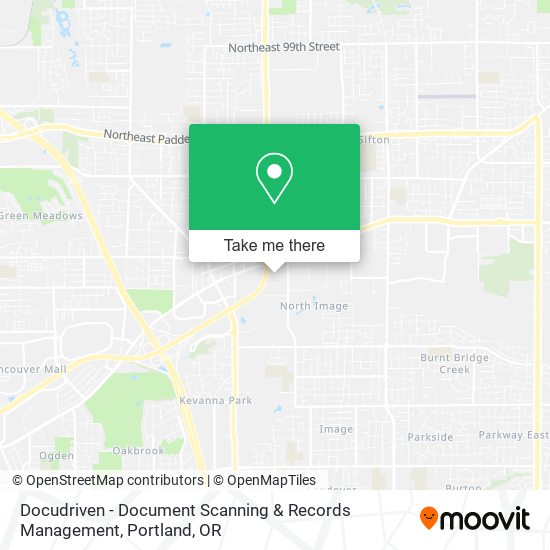Docudriven - Document Scanning & Records Management map