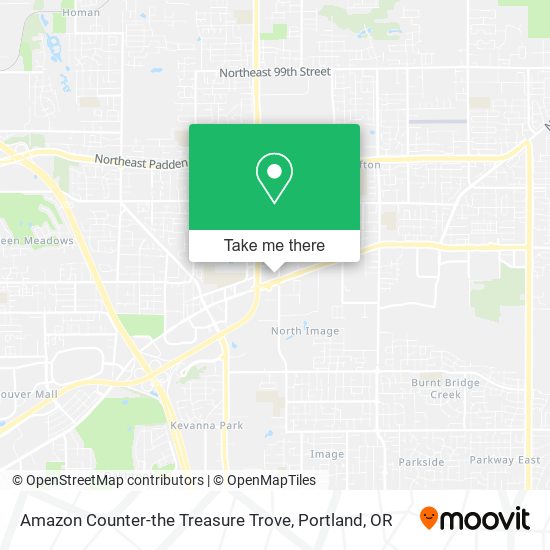 Amazon Counter-the Treasure Trove map