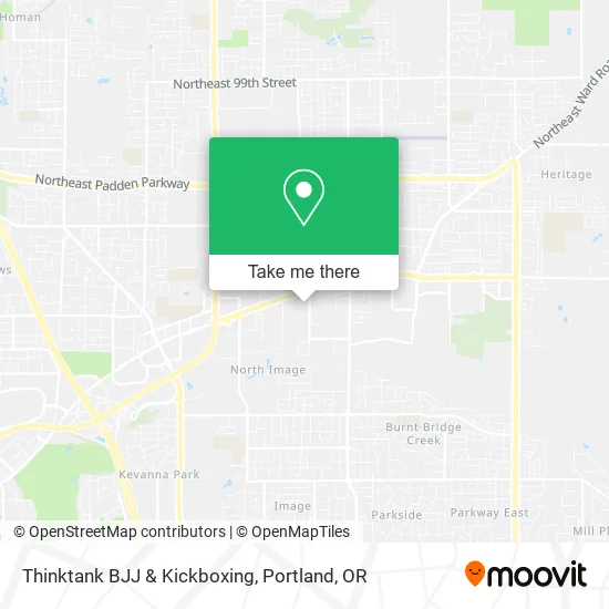 Mapa de Thinktank BJJ & Kickboxing