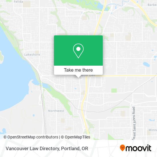 Vancouver Law Directory map