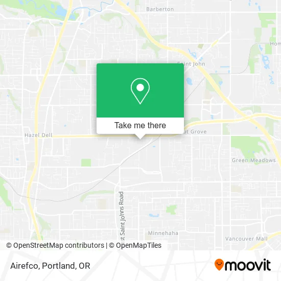 Airefco map