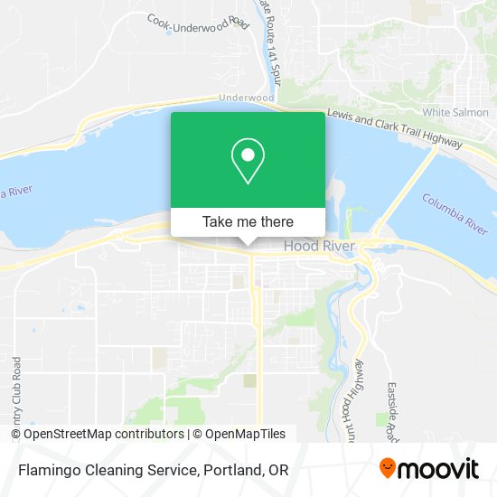 Flamingo Cleaning Service map