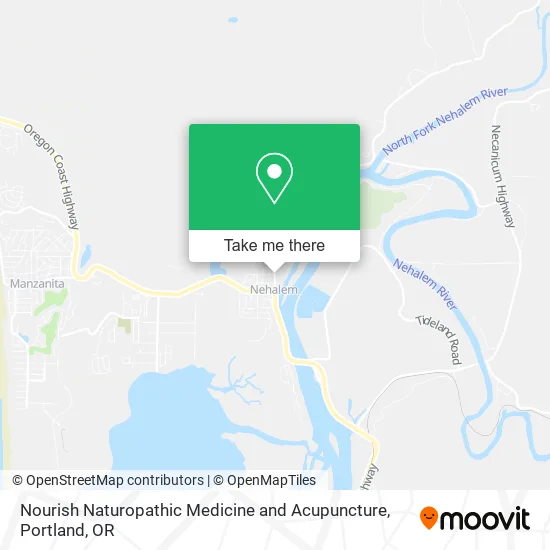 Mapa de Nourish Naturopathic Medicine and Acupuncture