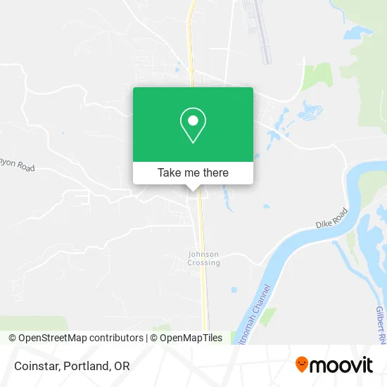 Coinstar map