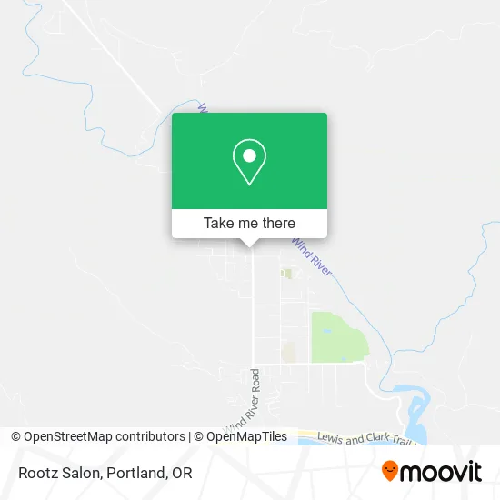 Rootz Salon map