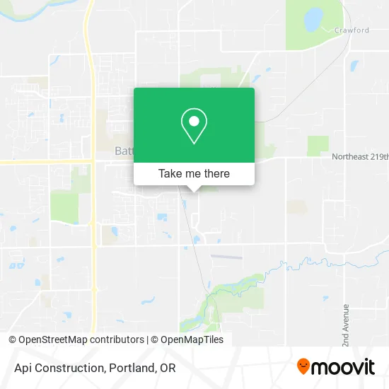 Mapa de Api Construction