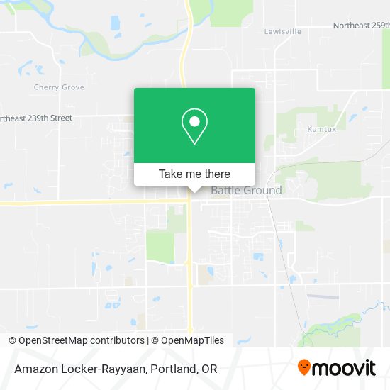 Amazon Locker-Rayyaan map
