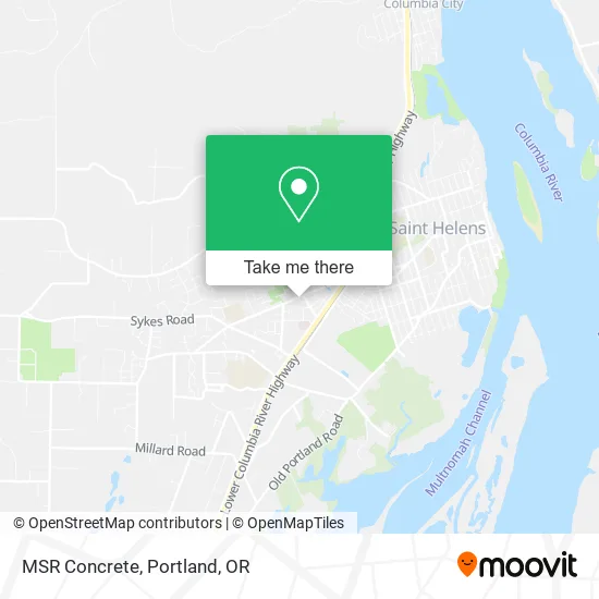 MSR Concrete map