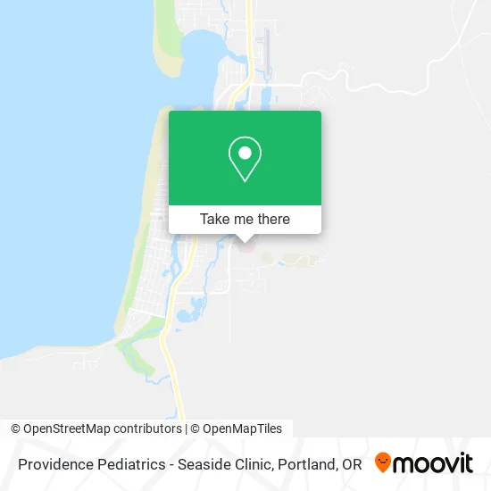 Providence Pediatrics - Seaside Clinic map