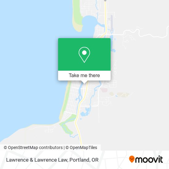 Lawrence & Lawrence Law map