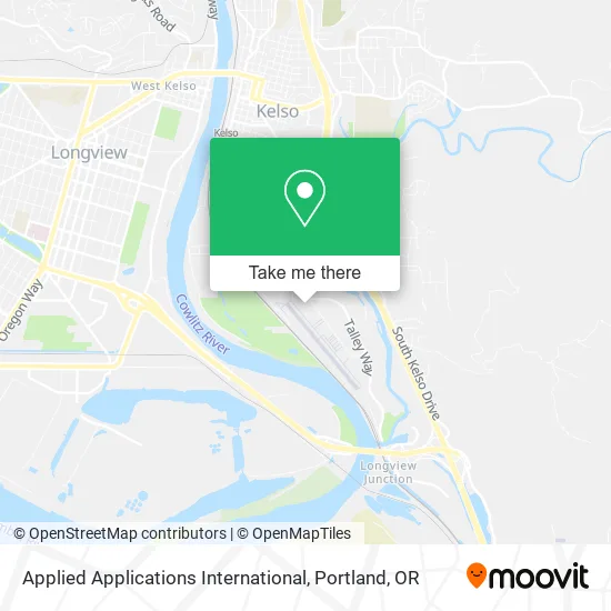 Applied Applications International map