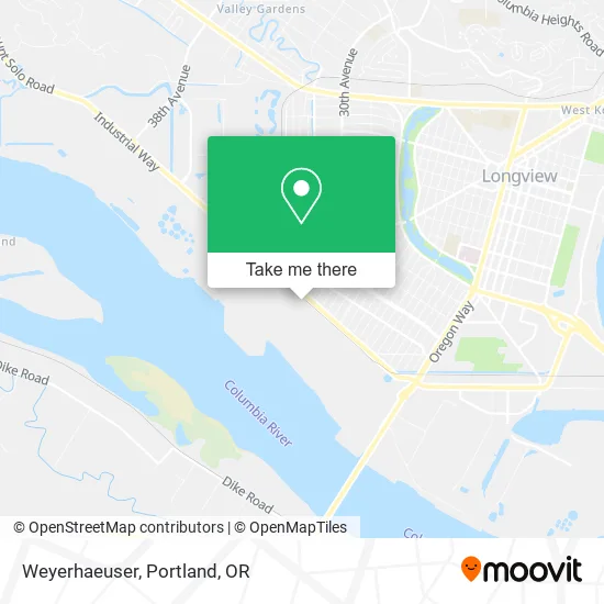 Weyerhaeuser map