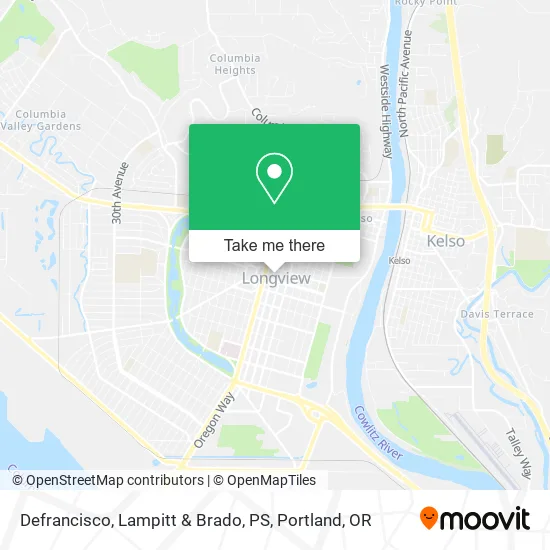 Defrancisco, Lampitt & Brado, PS map