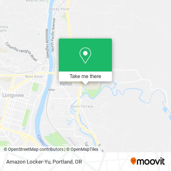 Amazon Locker-Yu map