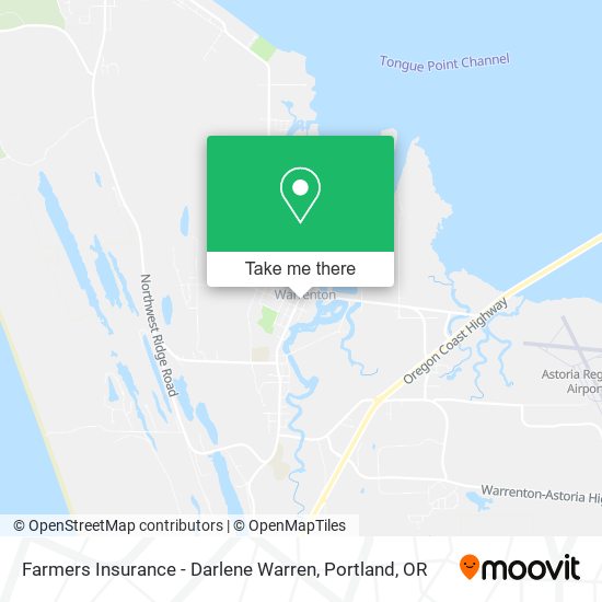 Mapa de Farmers Insurance - Darlene Warren