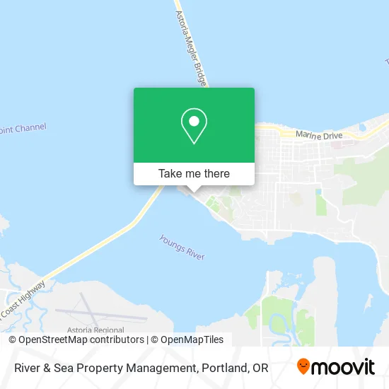 River & Sea Property Management map