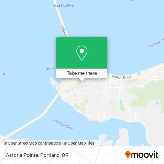 Astoria Pointe map