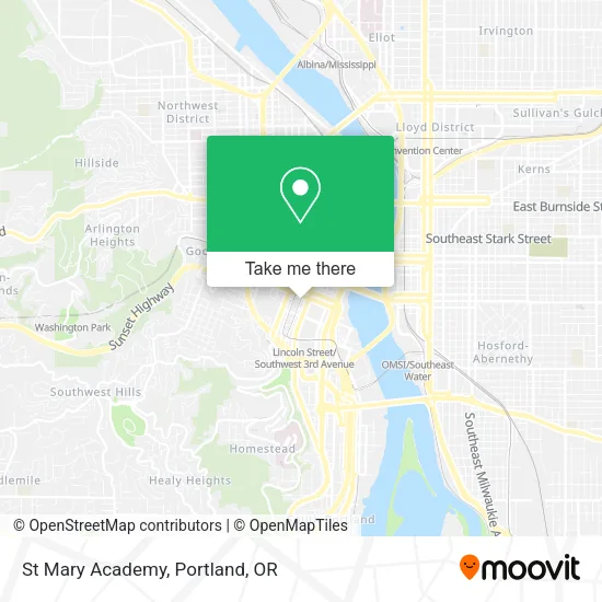 St Mary Academy map