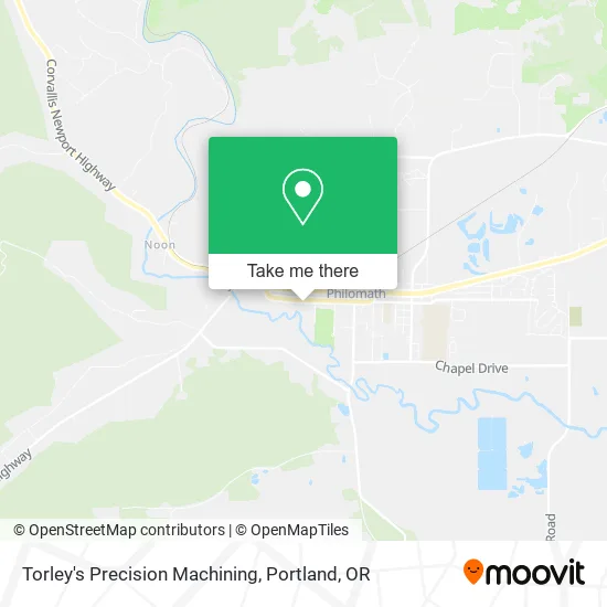 Torley's Precision Machining map
