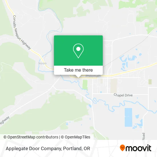 Applegate Door Company map