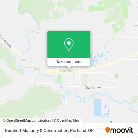 Burchett Masonry & Construction map