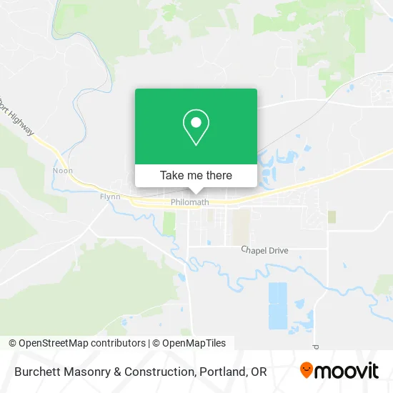Mapa de Burchett Masonry & Construction