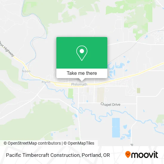Pacific Timbercraft Construction map