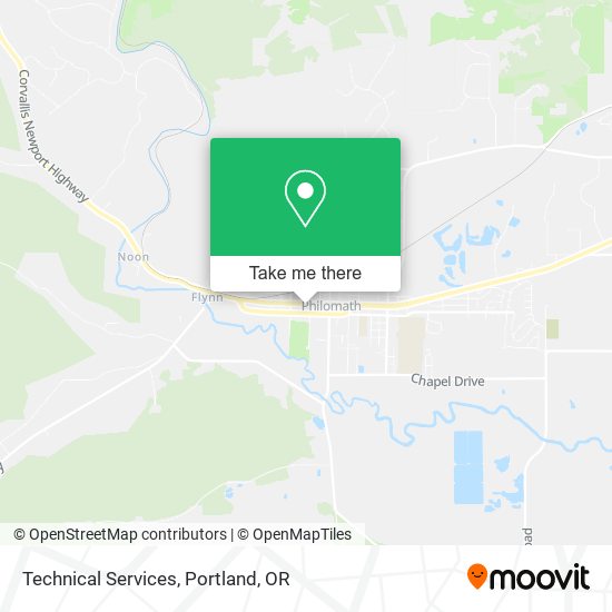 Mapa de Technical Services