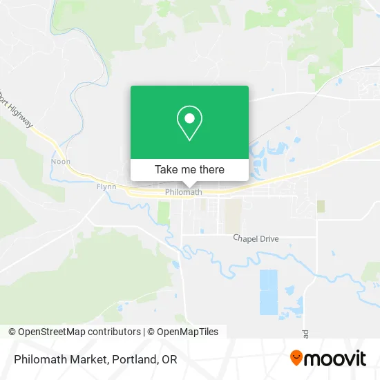 Philomath Market map