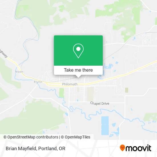 Mapa de Brian Mayfield