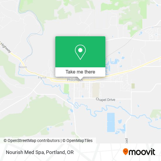 Mapa de Nourish Med Spa