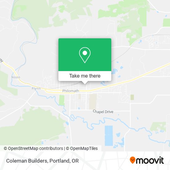 Coleman Builders map