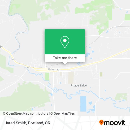 Mapa de Jared Smith