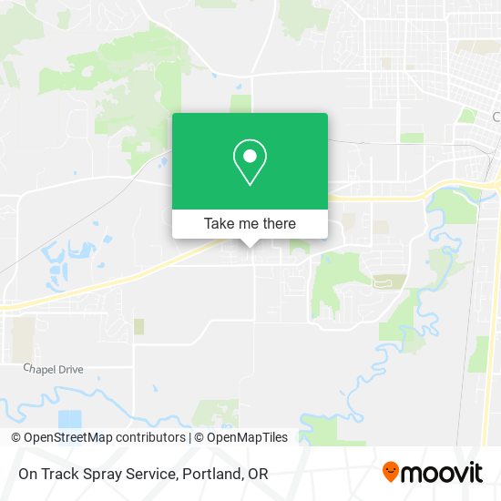 Mapa de On Track Spray Service