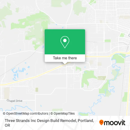 Mapa de Three Strands Inc Design Build Remodel