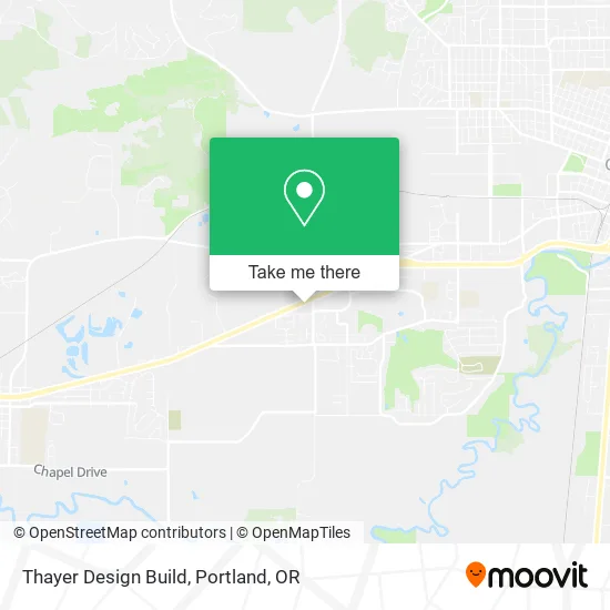 Mapa de Thayer Design Build