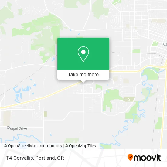 T4 Corvallis map