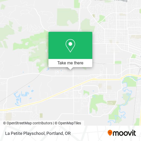 La Petite Playschool map