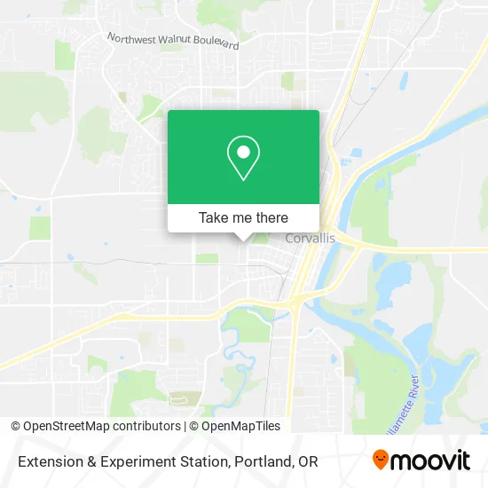 Extension & Experiment Station map