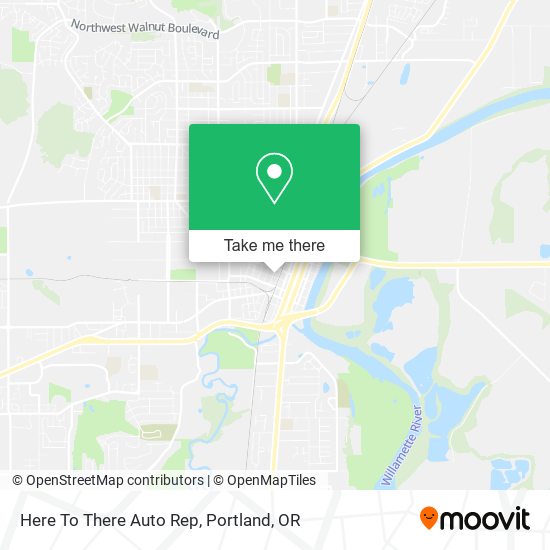 Here To There Auto Rep map