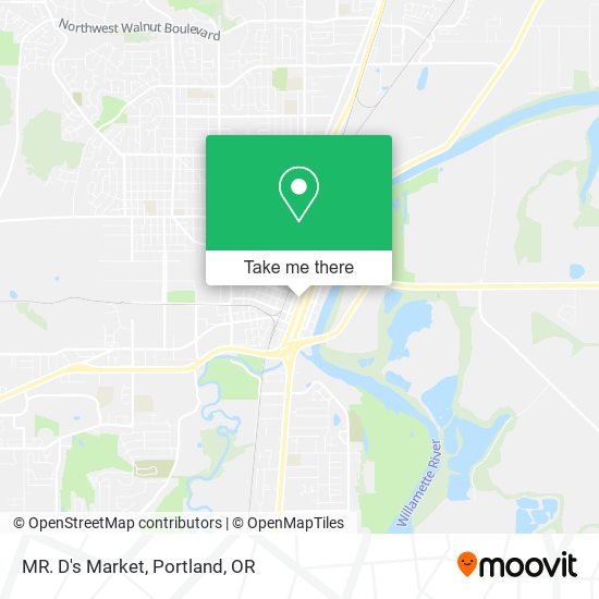 Mapa de MR. D's Market