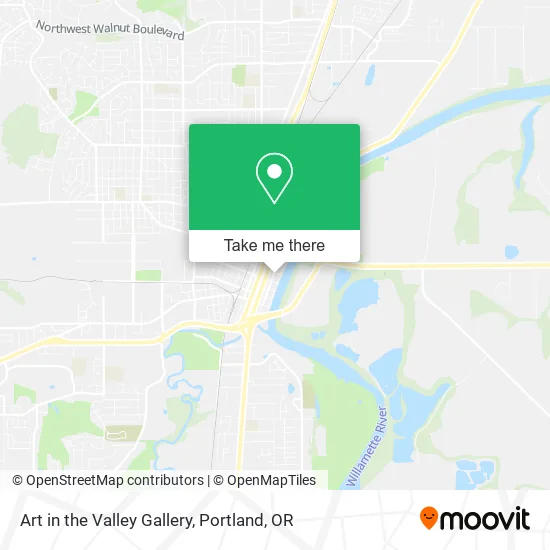 Mapa de Art in the Valley Gallery