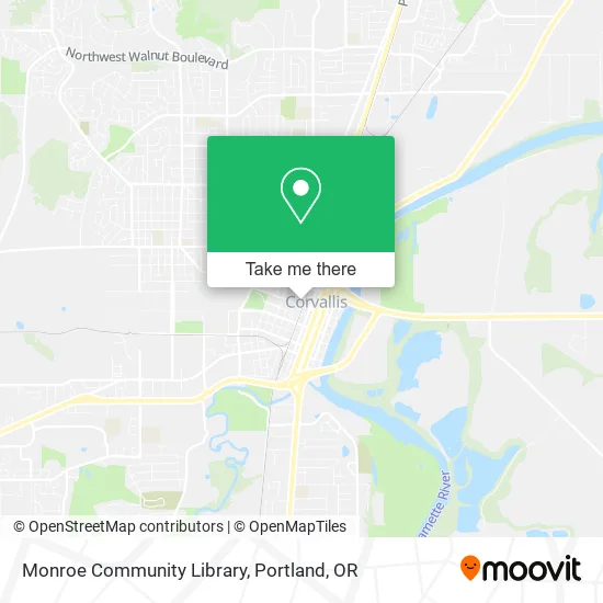 Mapa de Monroe Community Library