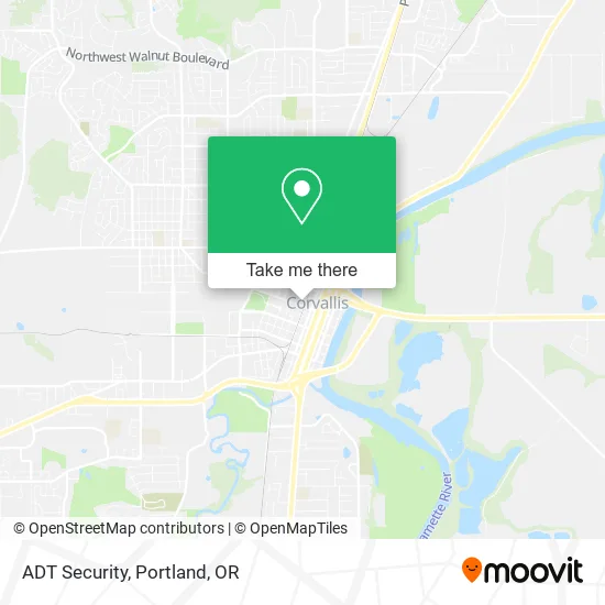 Mapa de ADT Security