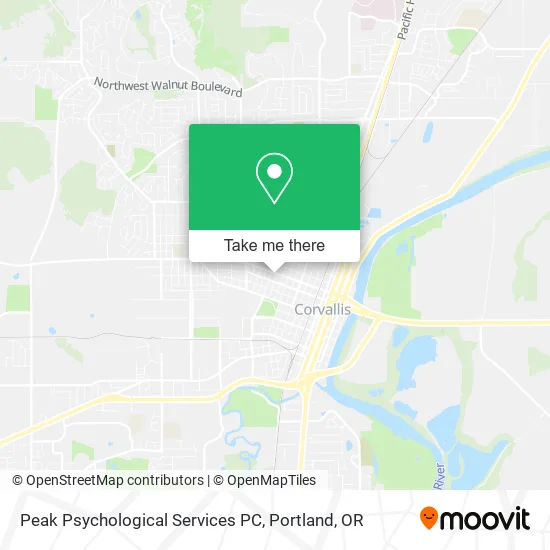 Mapa de Peak Psychological Services PC